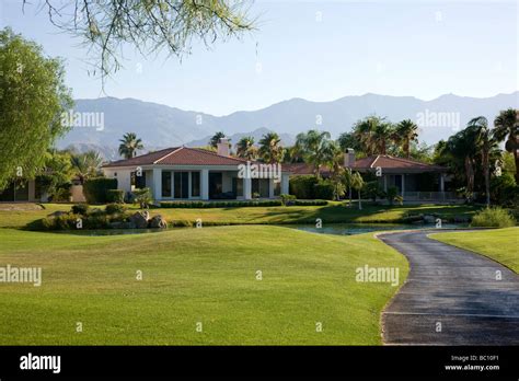 Golf Course Residence Mission Hills Country Club Stock Photo Alamy