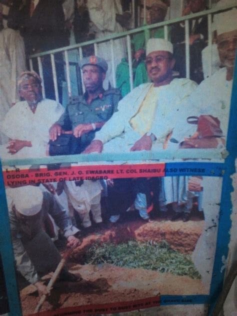 Tunde Idiagbon S Burial Buhari And Babangida Pictured Throwback