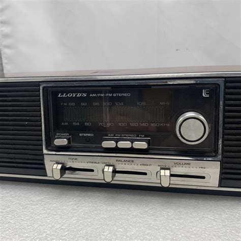 Lloyds Amfm Stereo Radio Model J926 Series 108b Testedworks