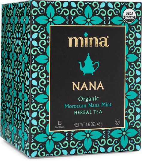 Amazon Mina Nana Organic Moroccan Nana Mint Herbal Tea 15