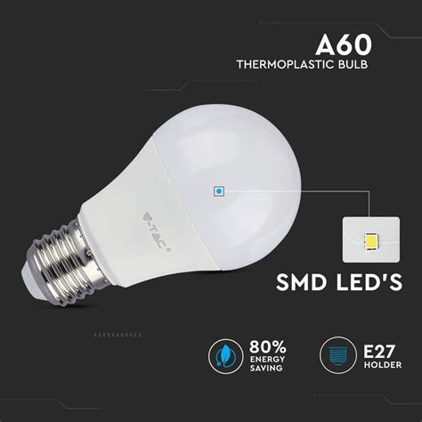 E Led Bulb Watt K A Replaces Watt