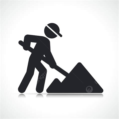 Vector Building Construction Worker Icon Icon Workman Construction