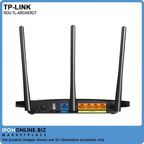 TP-LINK Archer C7 AC1750 Wireless Dual Band Gigabit Router
