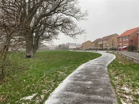 Photos Of Snow In Monkton Heathfield Near Taunton Somerset Live