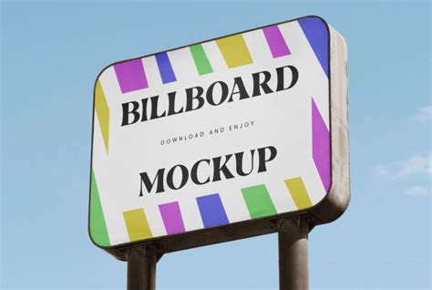 Free Big Square Billboard Mockup Mockupbee