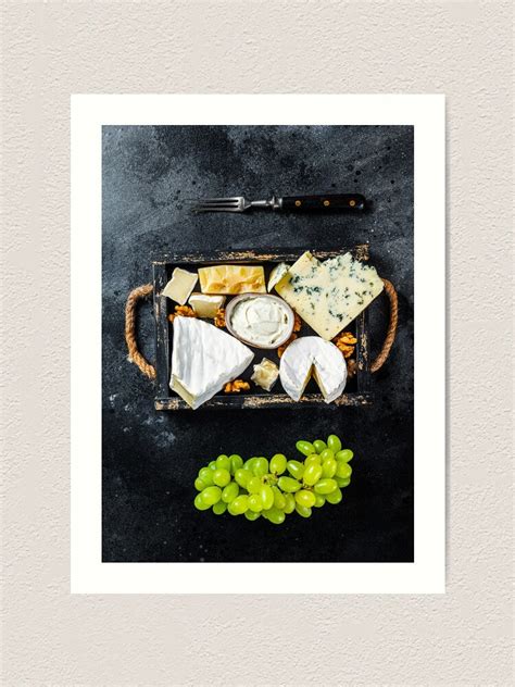 L Mina Art Stica Tabla De Quesos Con Brie Camembert Roquefort