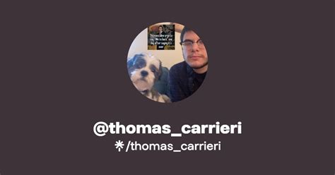 Thomas Carrieri Twitter Instagram TikTok Linktree