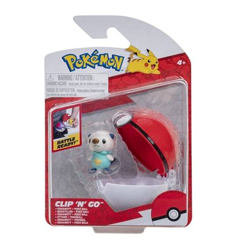 Pokemon Clip N Go Battle Feature Figure Set And Action Ready Oshawott