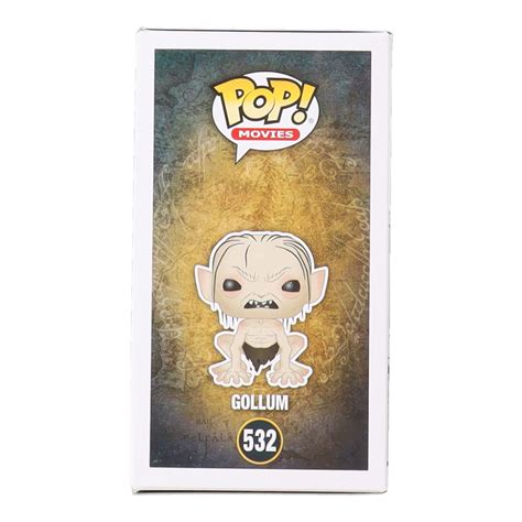 Andy Serkis Signed The Lord Of The Rings 532 Gollum Funko Pop Vinyl