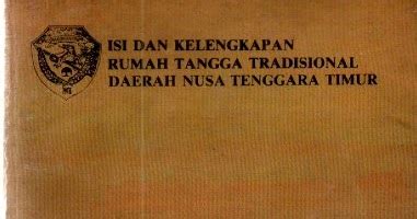 Toko Buku Online Daon Lontar Isi Dan Kelengkapan Rumah Tangga