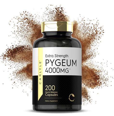 Carlyle High Potency Pygeum Africanum Bark Extract Mg Quick