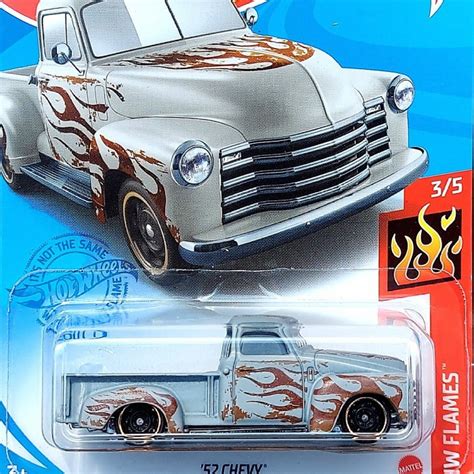 Jual HOTWHEELS 52 CHEVY 2021 ABU PICKUP TRUCK OLDSCHOOL CHEVROLET FORD MOBIL PICK UP HOT