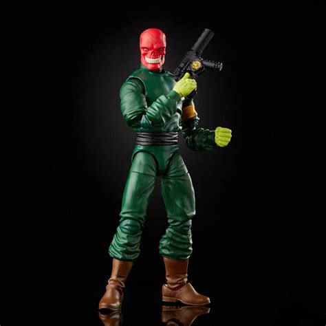 Hasbro Marvel Legends Series 6 Inch Collectible Action Red Skull Figure