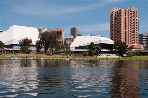 Adelaide Skyline View at Sunset Stock Image - Image of dusk, exterior: 220694923