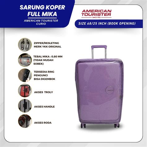 Jual Reborn Lc Sarung Koper Luggage Cover Fullmika Khusus American