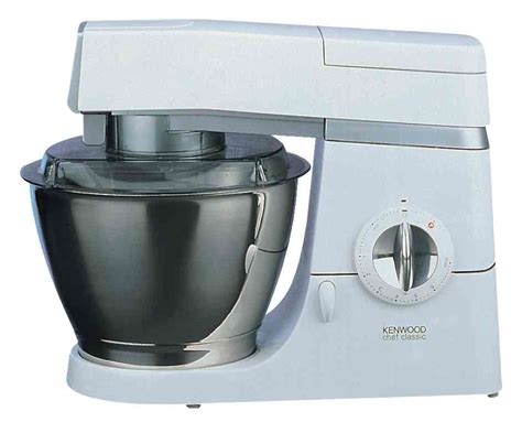 Küchenmaschine Kenwood Chef classic weiss metall KM 410