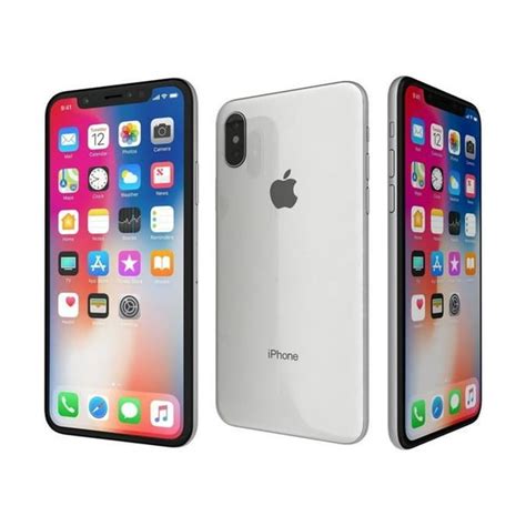 Refurbished Apple Iphone X Verizon Gsm Unlocked 64gb Silver