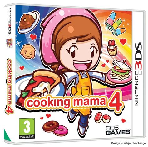 Cooking Mama 4 Nintendo 3ds Nintendo 3ds Nintendo 3ds Games