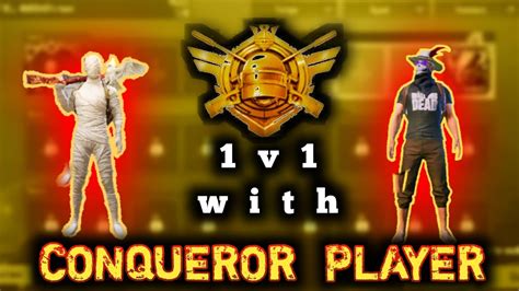 Playing With Conqueror Player 1v1 M24 Vs M24 Sharp Aquos Vs