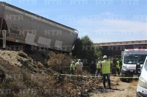 Se Descarrila Tren En La Escondida Hay Un Muerto Y Un Herido Ntr