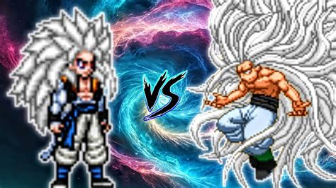 Gogeta SSJ5 V2 OP New VS Goku SSJ Infinity Ultra Instinct OP In Mugen