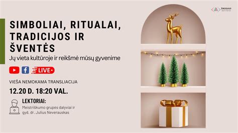 Simboliai Ritualai Tradicijos Ir Vent S J Vieta Kult Roje Ir