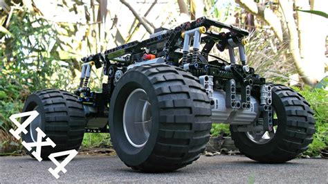 Lego Technic Rc Monster Truck Chassis With Instructions And Parts List Youtube