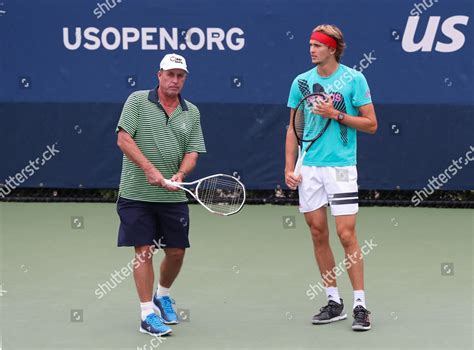 Alexander Zverev His Coach Ivan Lendl Editorial Stock Photo Stock