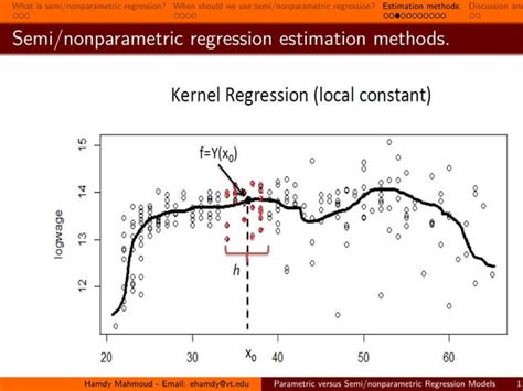 Parametric Versus Semi Nonparametric Parametric Regression Models Ppt