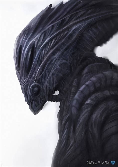 alien drone  sancient  deviantart