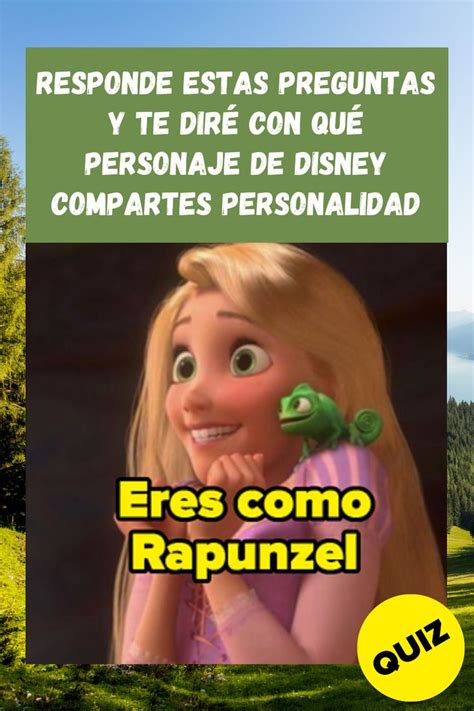 Responde Estas Preguntas Y Te Diré Con Qué Personaje De Disney