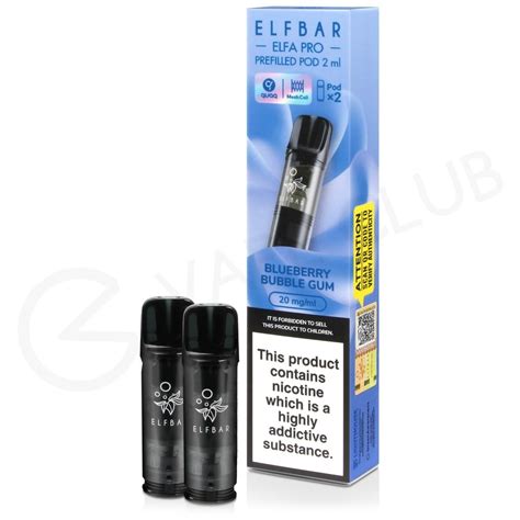 Blueberry Bg Elf Bar Elfa Pro Pod Pack For