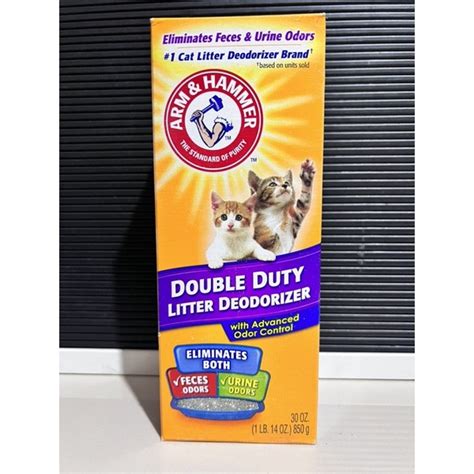 Arm And Hammer Cat Litter Double Duty Deodorizer 850g 30oz Shopee