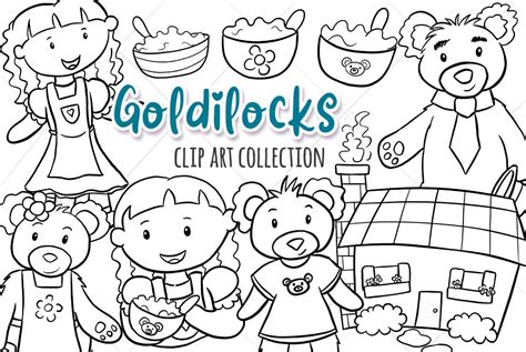 Goldilocks And The Three Bears Coloring Pages Bed