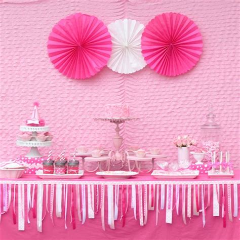 Adorable Pretty In Pink 1st Birthday Party Hostess With The Mostess®