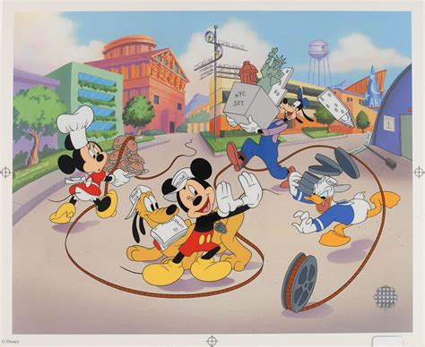 Mickey Mouse Minnie Mouse Donald Duck Pluto And Goofy Limited