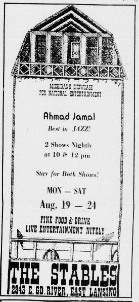 Ahmad Jamal The Concert Database