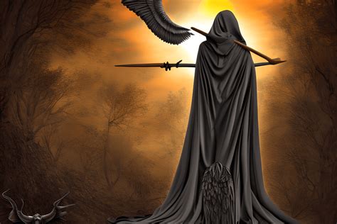 Grim Reaper With Wings