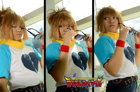 Digimon Tamers Cosplay - Ruki Makino(Rika Nonaka) by pokediged on DeviantArt