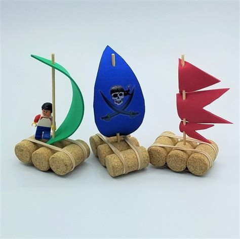 Craft Kits, DIY Cork Boat Set, Gifts for Kids, DIY Kit, DIY Crafts, Gifts for Kids, Kids Toys ...