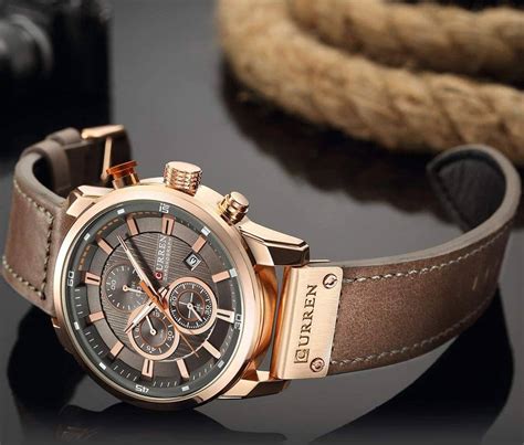 CURREN Luxury Wrist Watch For Men, Analog Display Type, Quartz Movement ...