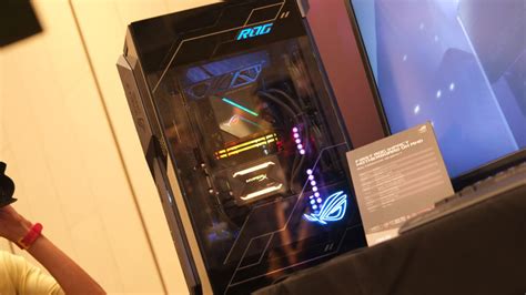 Asus Reveals Angled Tray Concept With The Rog Itx Case