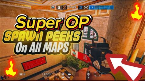 The BEST Spawn Peeks For Every Map In Rainbow Six Siege YouTube