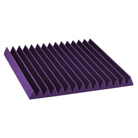 Auralex Studiofoam Wedges 2 Ft W X 2 Ft L X 2 In H Purple Half