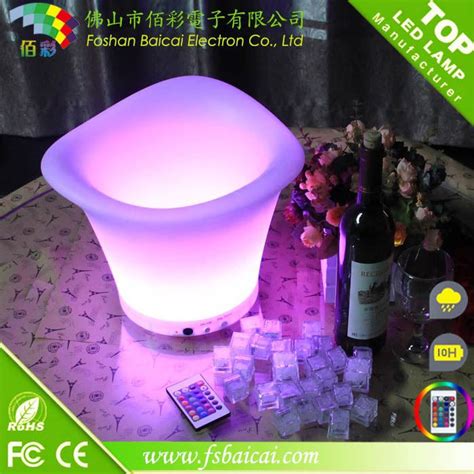 China Customized Nightclub Ice Bucketlighting Wine Bucket