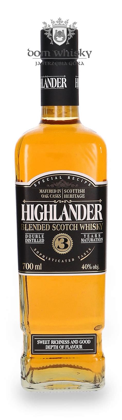 Highlander Blended Scotch Whisky L Dom Whisky