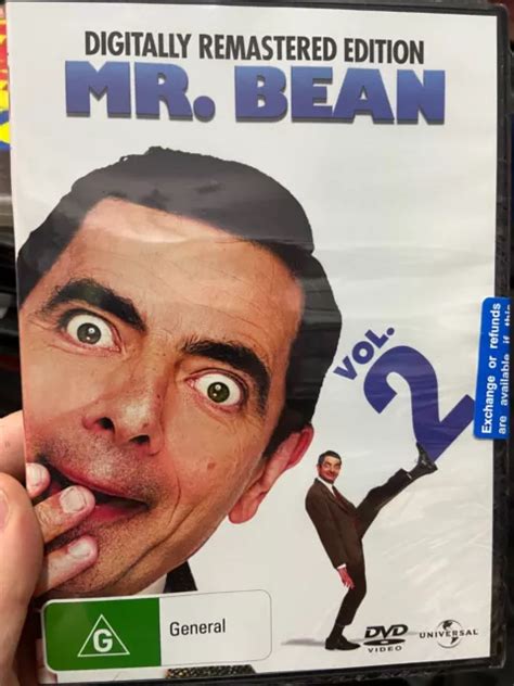 Mr Bean Volume 2 New Sealed Region 4 Dvd Rowan Atkinson Comedy Tv