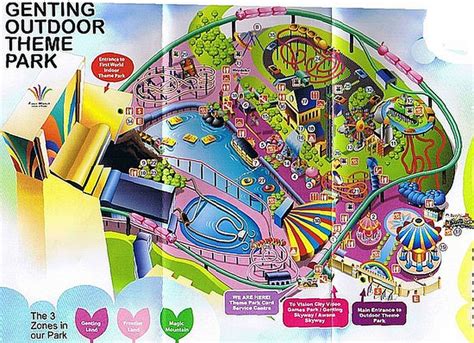 Genting Theme Park Map