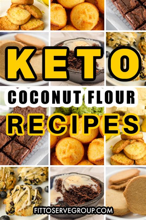 Keto Coconut Flour Recipes · Fittoserve Group