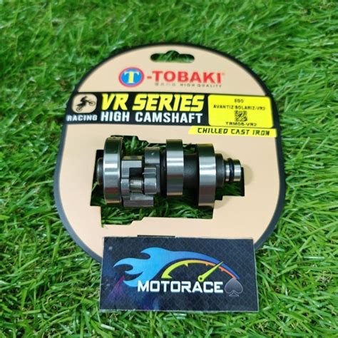 TOBAKI RACING CAMSHAFT CAM SHAFT YAMAHA EGO AVANTIZ SOLARIZ Shopee